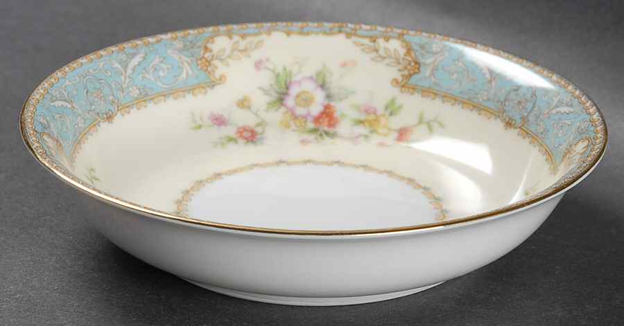 Bluedawn (#622, Rim) Fruit/Dessert (Sauce) Bowl by Noritake-1