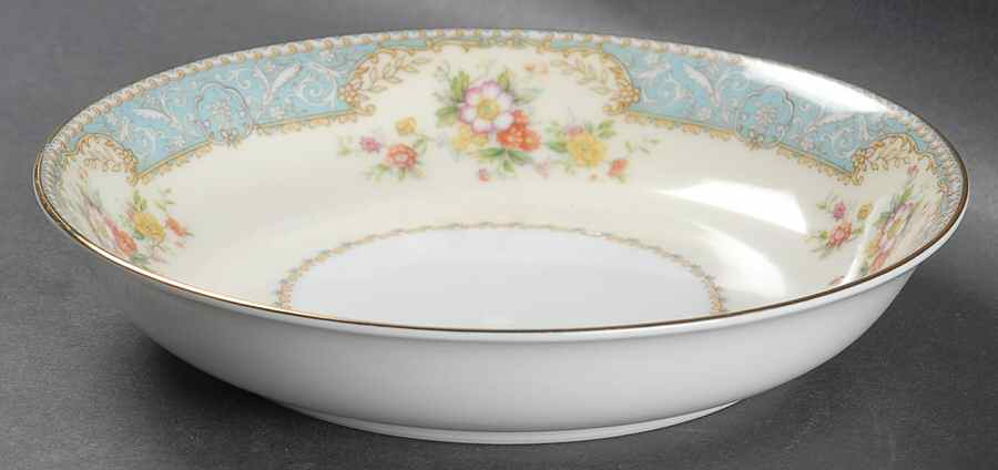 Bluedawn (#622, Rim) Coupe Soup Bowl by Noritake-1