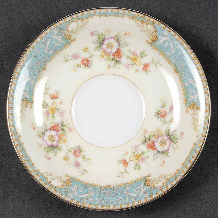Bluedawn (#622, Rim) Saucer for Demitasse Cup by Noritake-1