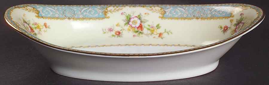 Bluedawn (#622, Rim) Relish by Noritake-1