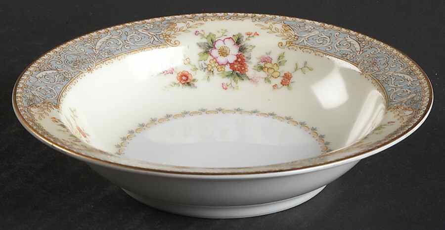 Bluedawn (#622, Rim) Rim Fruit/Dessert (Sauce) Bowl by Noritake-1