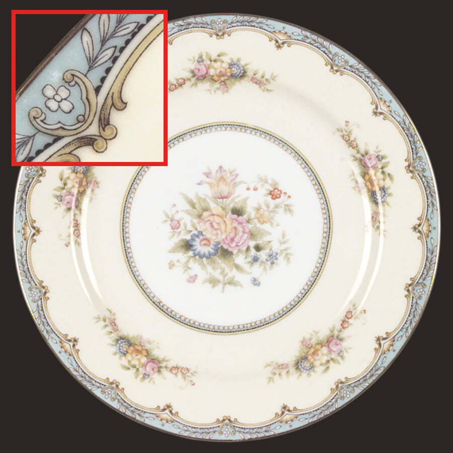 Bluaster Dinner Plate by Noritake-1