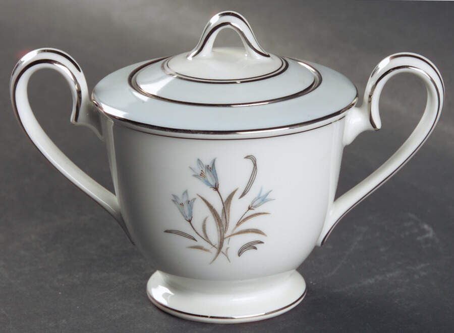 Bluebell Mini Sugar Bowl & Lid by Noritake-1