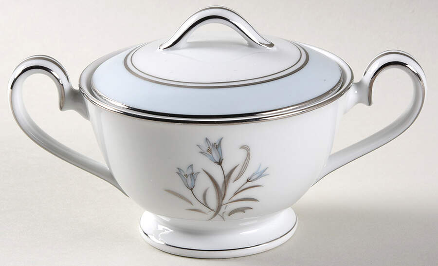 Bluebell Sugar Bowl & Lid by Noritake-1
