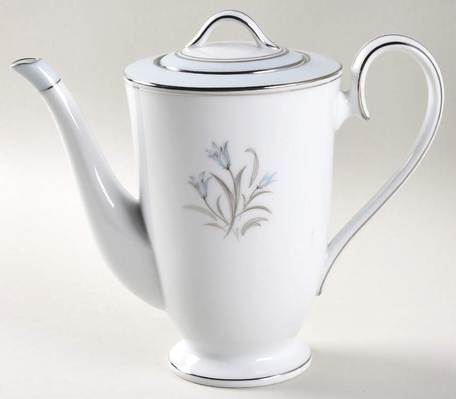 Bluebell Small Coffee Pot & Lid by Noritake-1