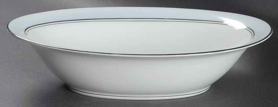 Bluebell 10" Oval Vegetable Bowl by Noritake-1