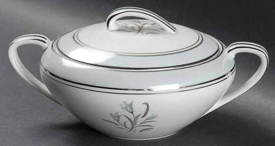 Bluebell Sugar Bowl & Lid by Noritake-1