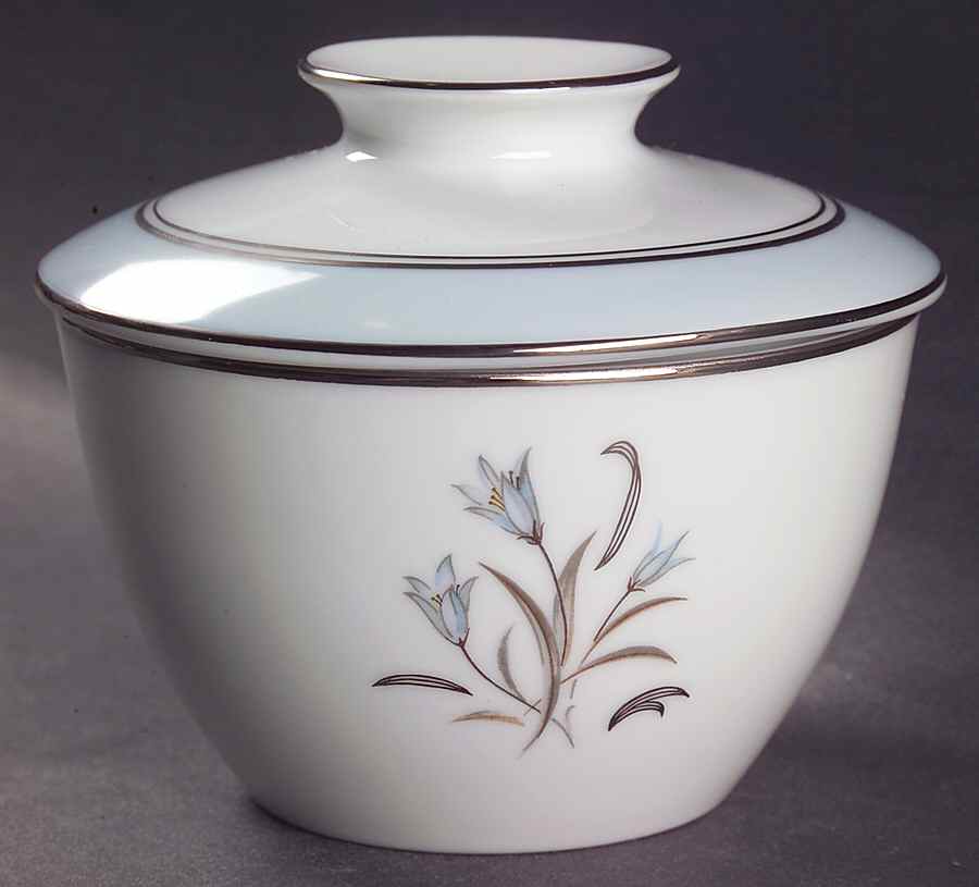 Bluebell Sugar Bowl & Lid by Noritake-1