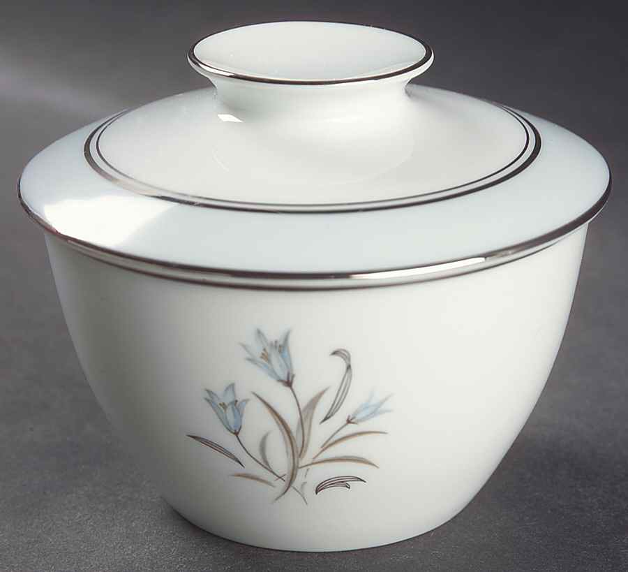 Bluebell Sugar Bowl & Lid by Noritake-1