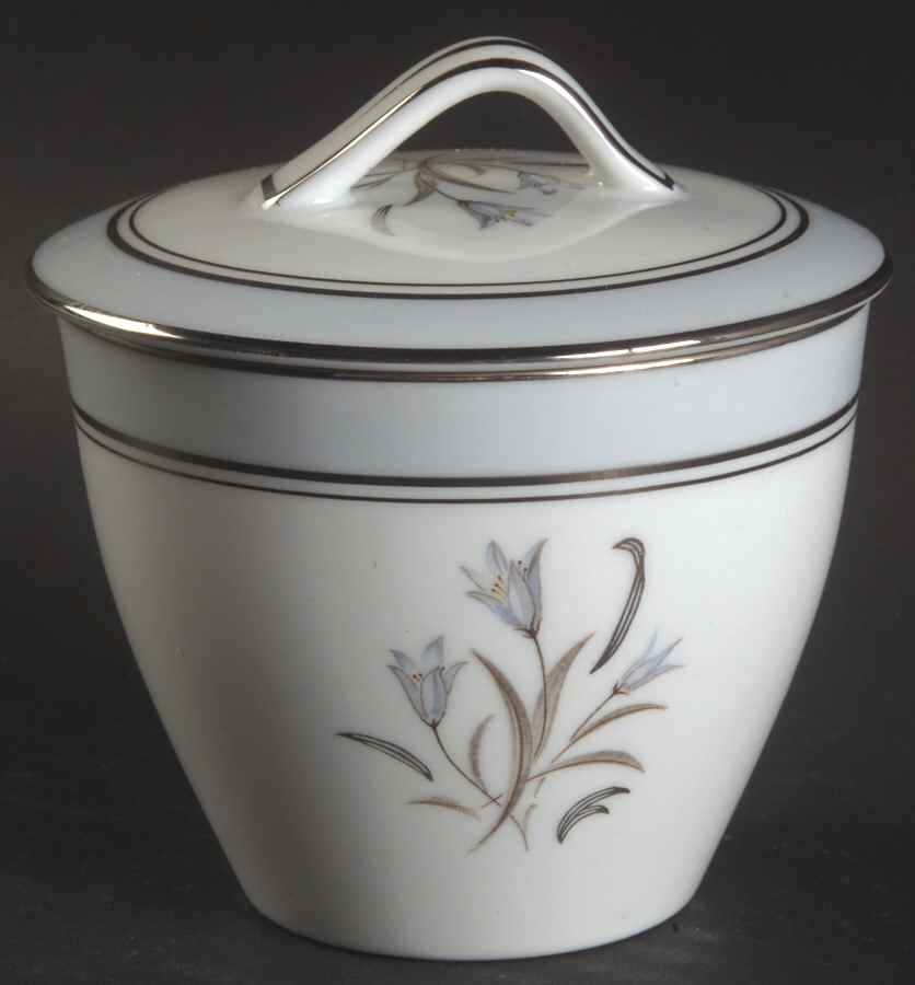 Bluebell Sugar Bowl & Lid by Noritake-1