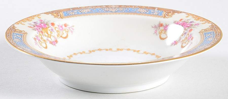 Bluelace Rim Fruit/Dessert (Sauce) Bowl by Noritake-1
