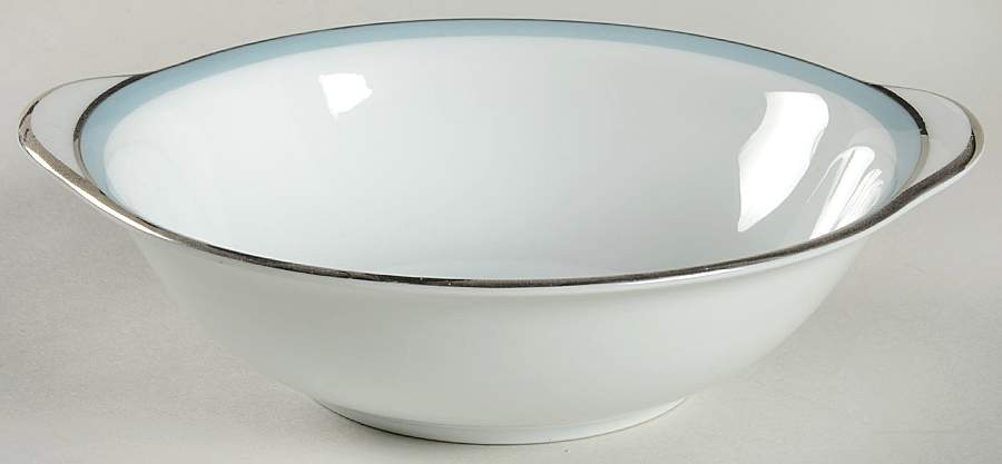 Bluetone Lugged Cereal Bowl by Noritake-1