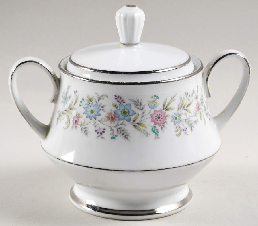 Blythe Sugar Bowl & Lid by Noritake-1