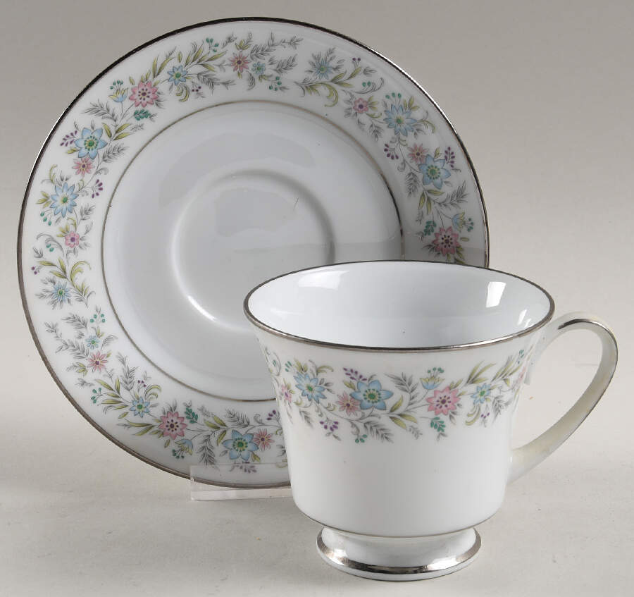 Blythe Footed Cup & Saucer Set by Noritake-1