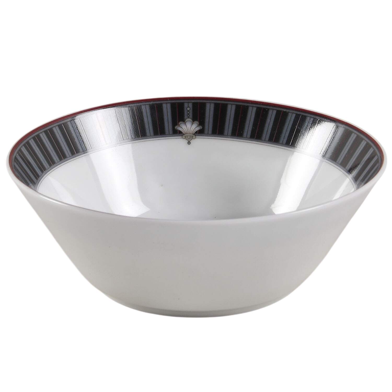 Border Bouquet Fruit/Dessert (Sauce) Bowl by Noritake-1