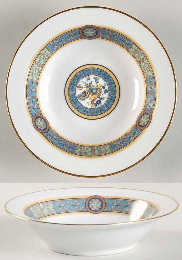Boliska Rim Fruit/Dessert (Sauce) Bowl by Noritake-1