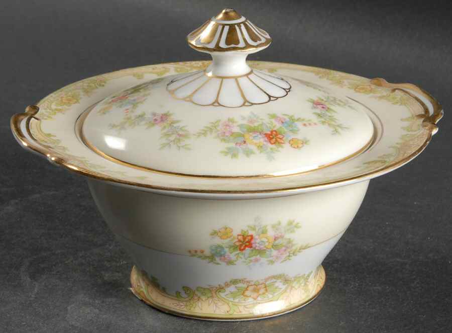 Bolero Sugar Bowl & Lid by Noritake-1