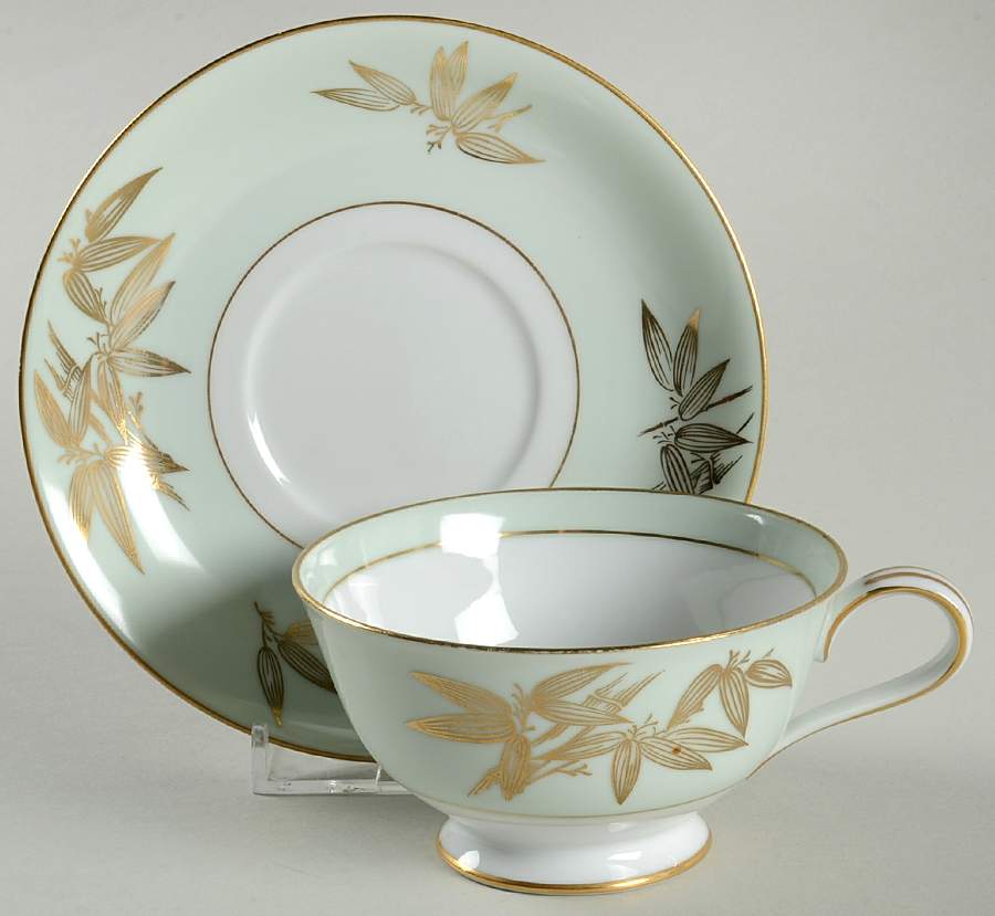 Bonnibelle Footed Cup & Saucer Set by Noritake-1
