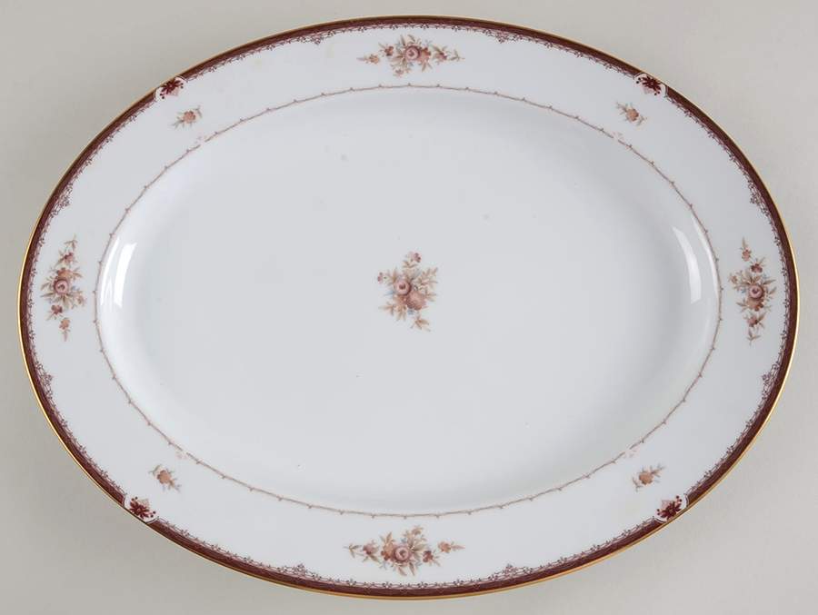 Bordeaux 16" Oval Serving Platter by Noritake-1