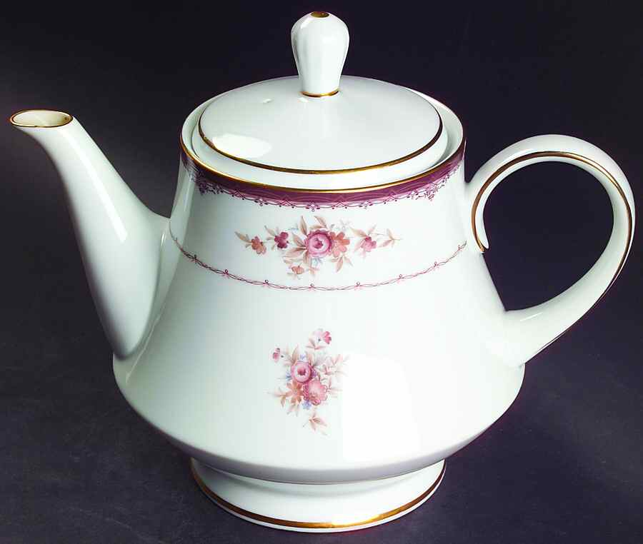 Bordeaux Teapot & Lid by Noritake-1