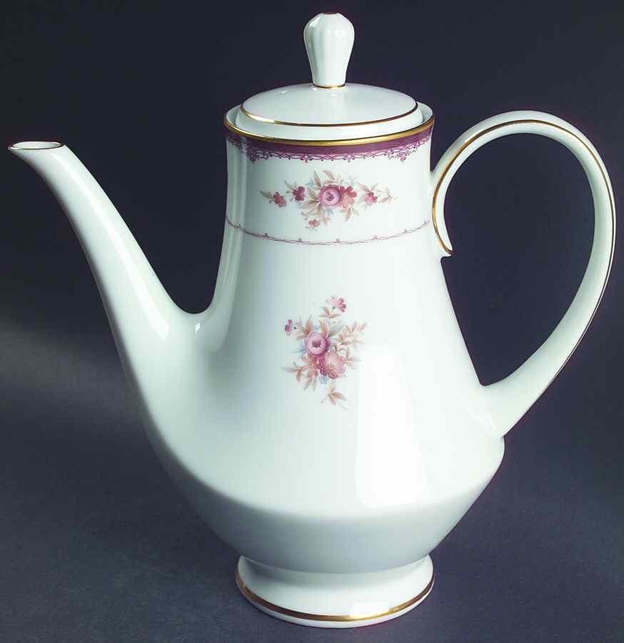 Bordeaux Coffee Pot & Lid by Noritake-1
