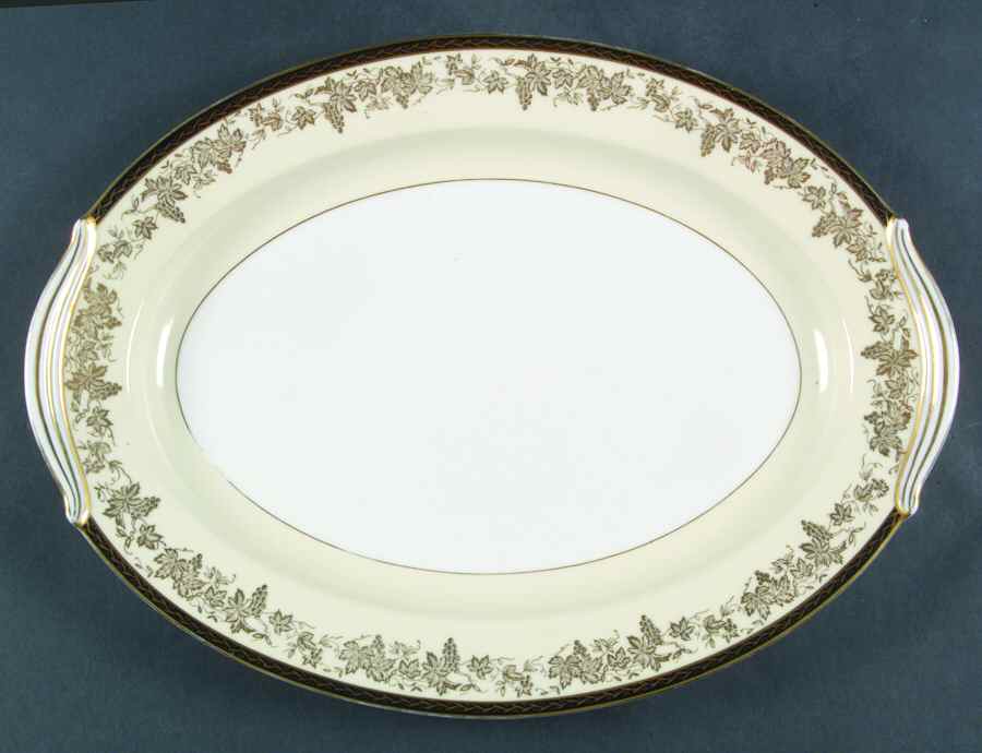 Bordeaux 16" Oval Serving Platter by Noritake-1