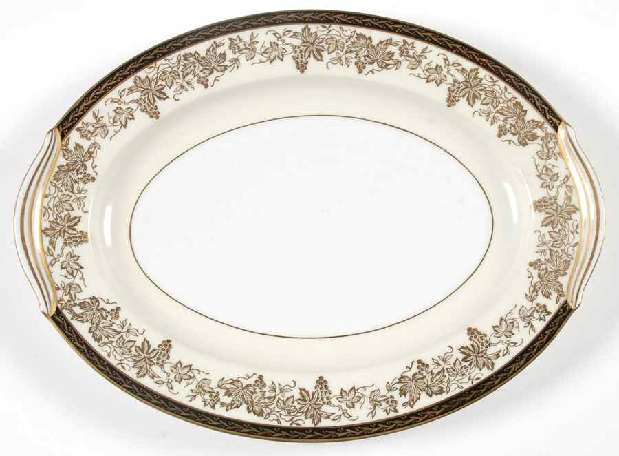 Bordeaux 11" Oval Serving Platter by Noritake-1