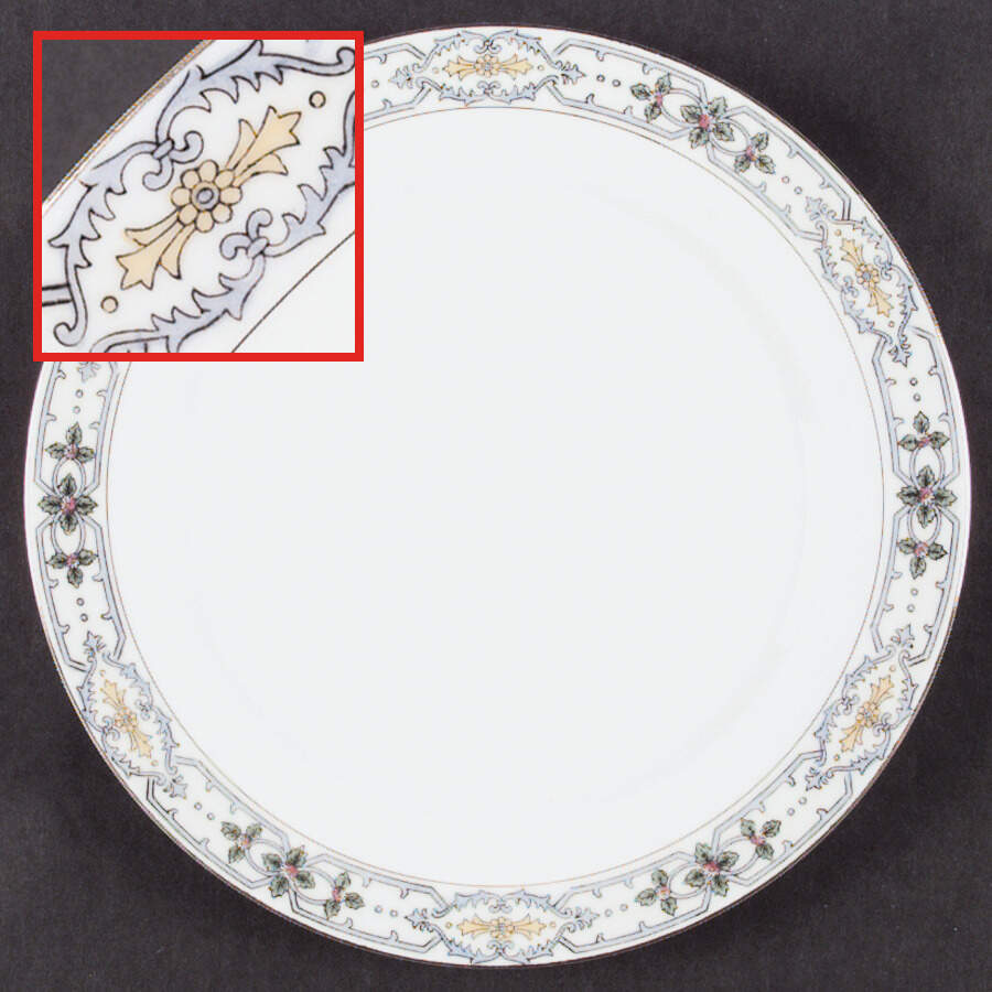 Bordeaux Dinner Plate by Noritake-1