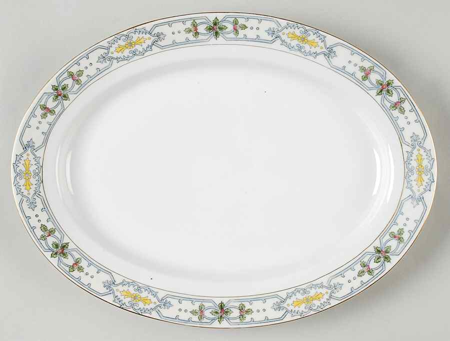 Bordeaux 11" Oval Serving Platter by Noritake-1