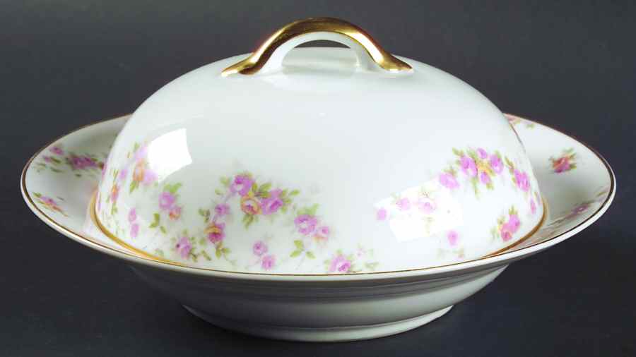 The Bosnia Round Covered Butter by Noritake-1
