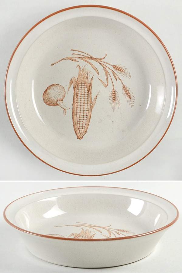 Bounty 8" Round Vegetable Bowl by Noritake-1
