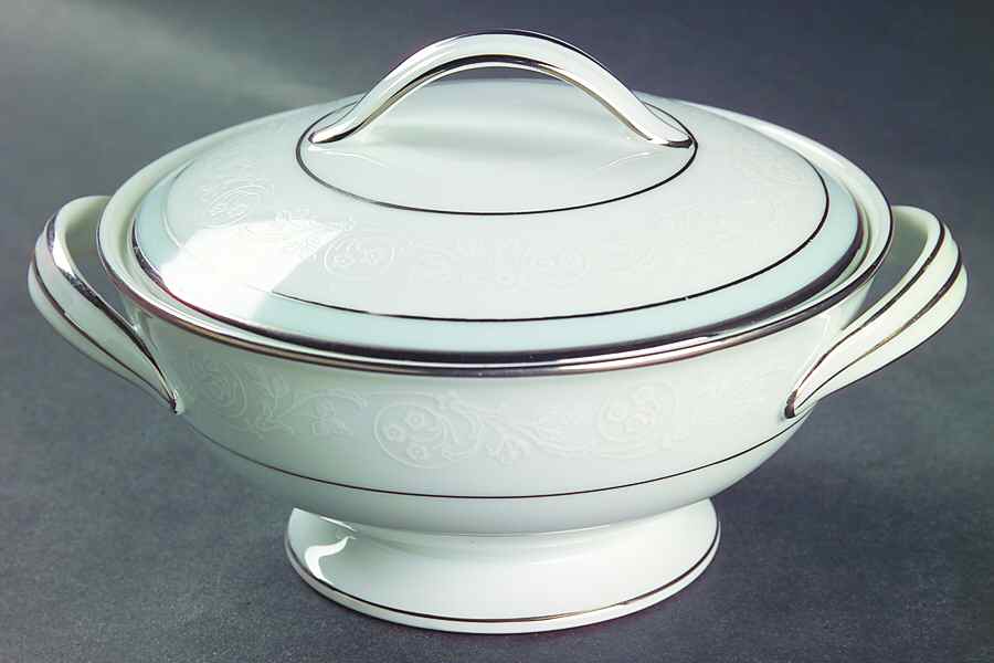 Brandon Sugar Bowl & Lid by Noritake-1