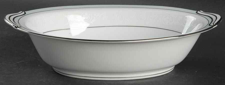 Brandon 10" Oval Vegetable Bowl by Noritake-1