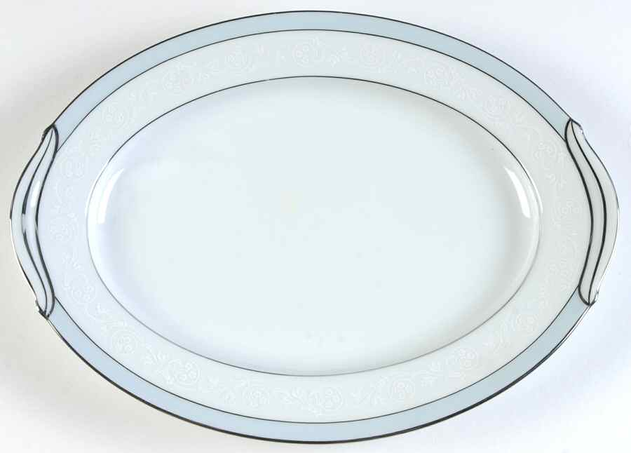 Brandon 11" Oval Serving Platter by Noritake-1