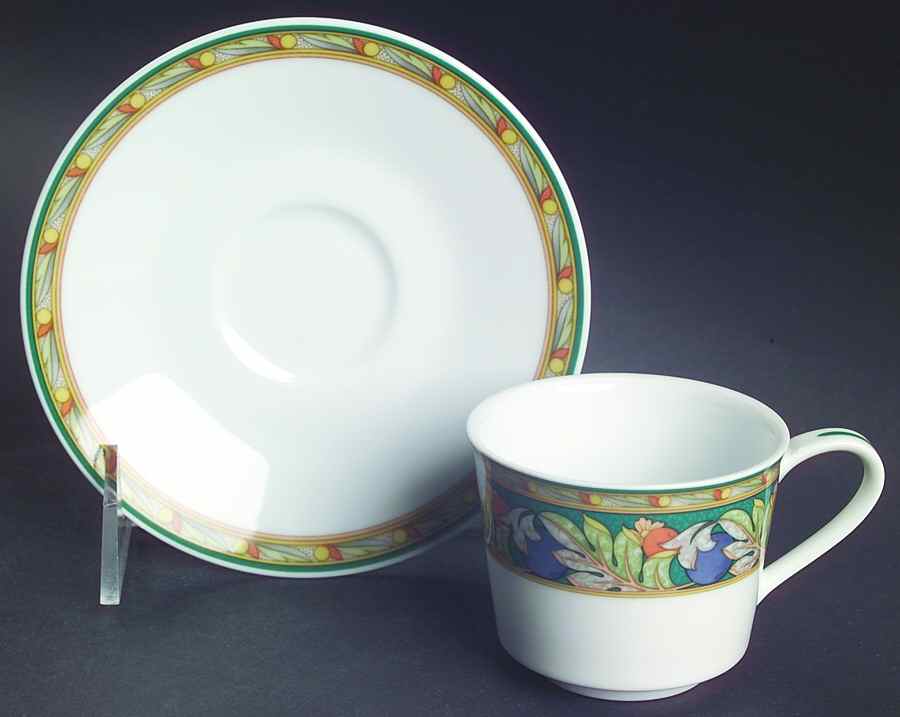 Brandywine Flat Demitasse Cup & Saucer Set by Noritake-1