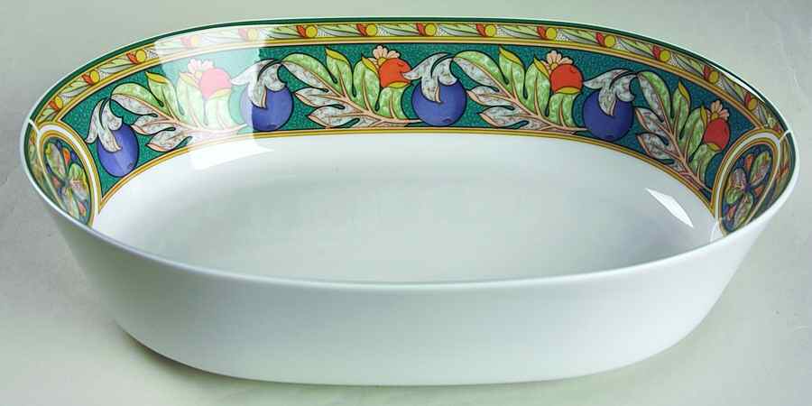 Brandywine 9" Oval Vegetable Bowl by Noritake-1