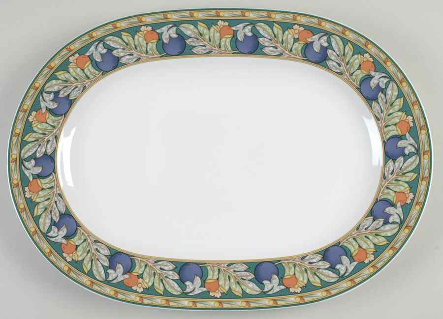 Brandywine 16" Oval Serving Platter by Noritake-1