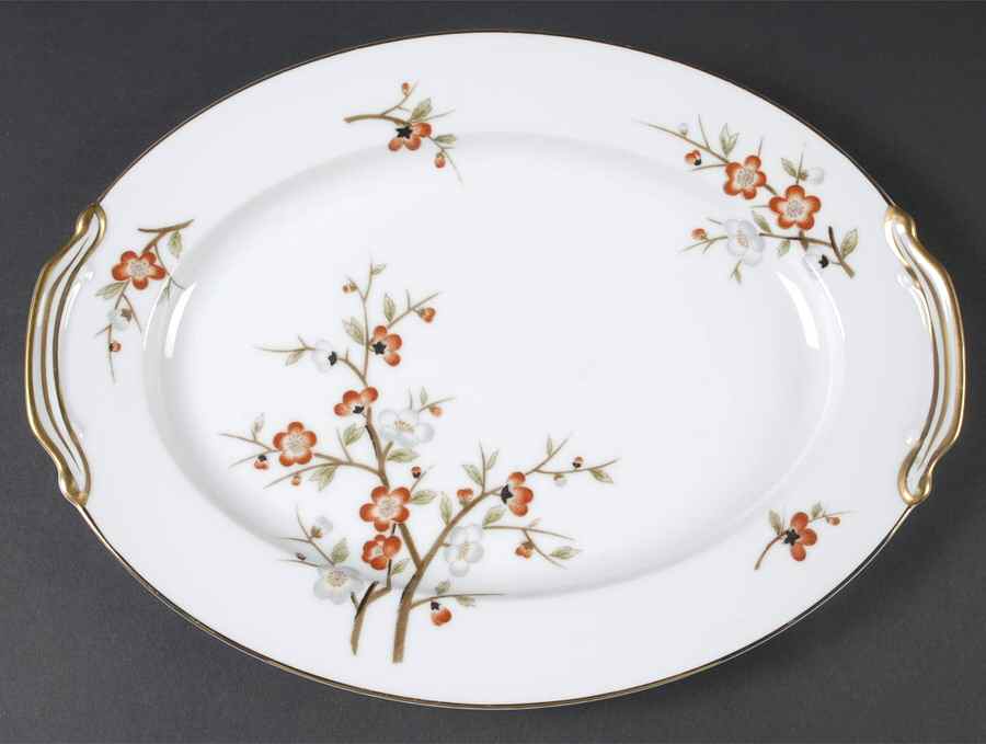 Brenda 11" Oval Serving Platter by Noritake-1