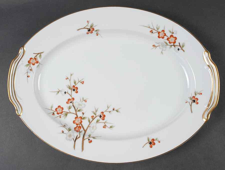 Brenda 14" Oval Serving Platter by Noritake-1