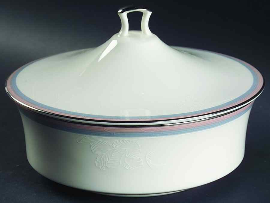 Breathless Large Round Covered Vegetable by Noritake-1