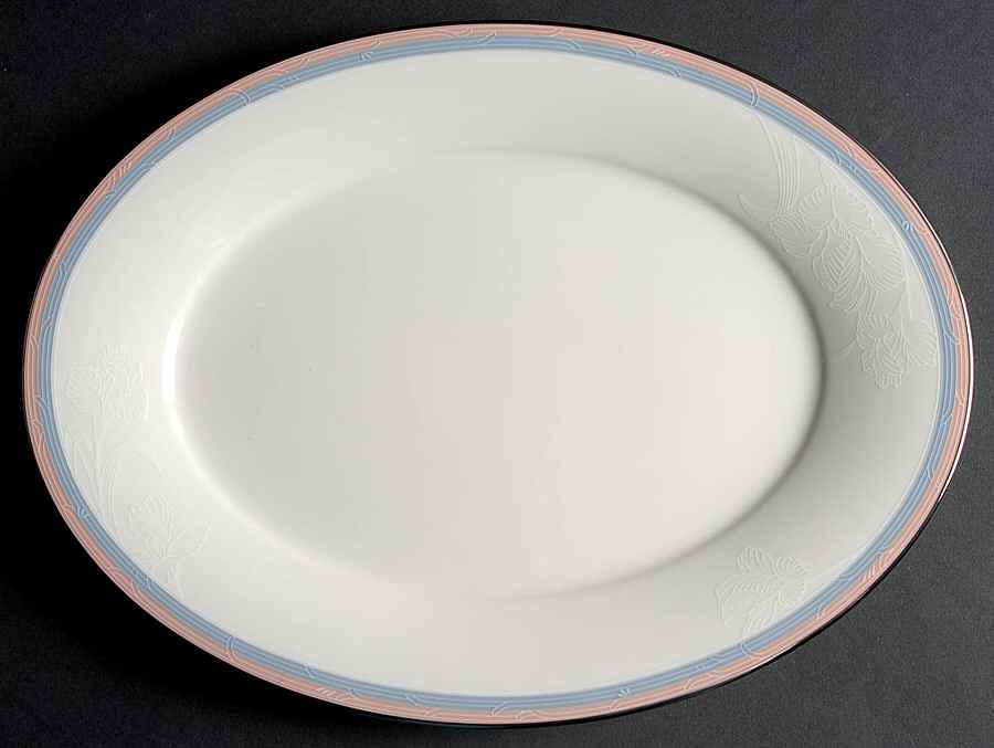 Breathless 13" Oval Serving Platter by Noritake-1