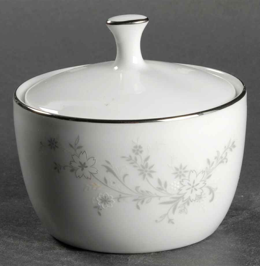 Breeze Sugar Bowl & Lid by Noritake-1
