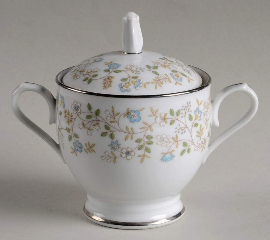 Brenda Sugar Bowl & Lid by Noritake-1
