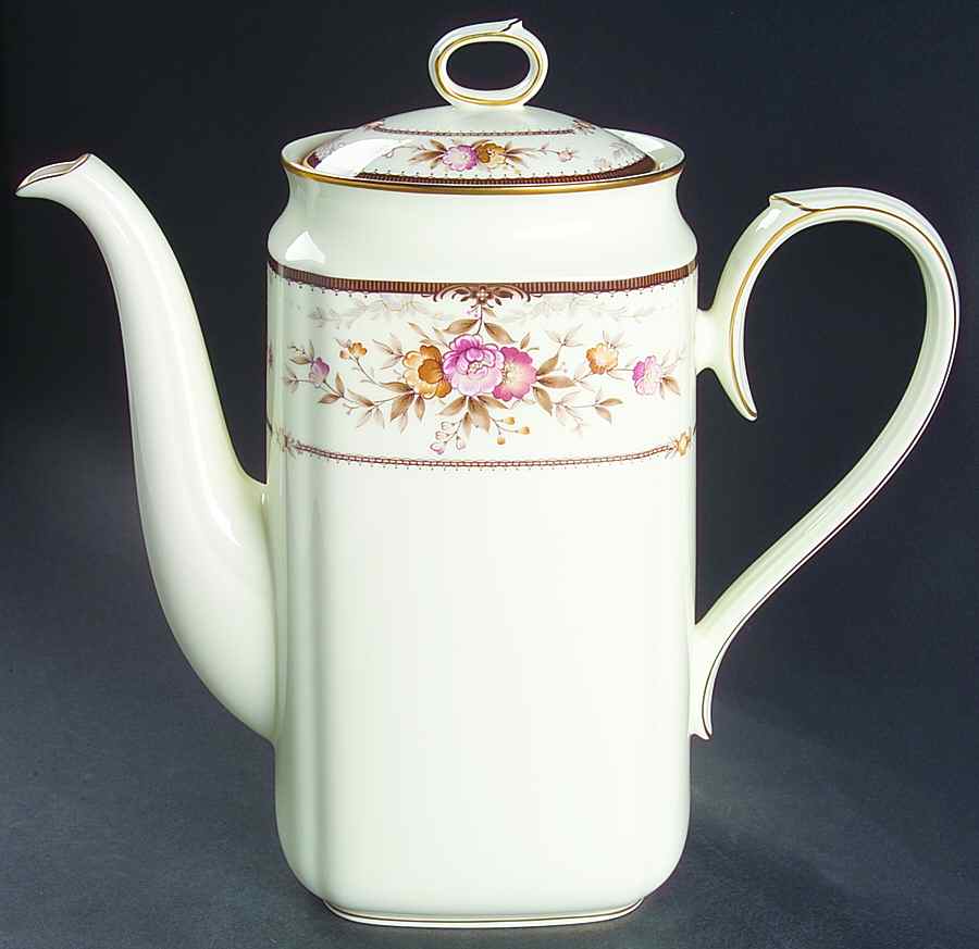 Brently Coffee Pot & Lid by Noritake-1