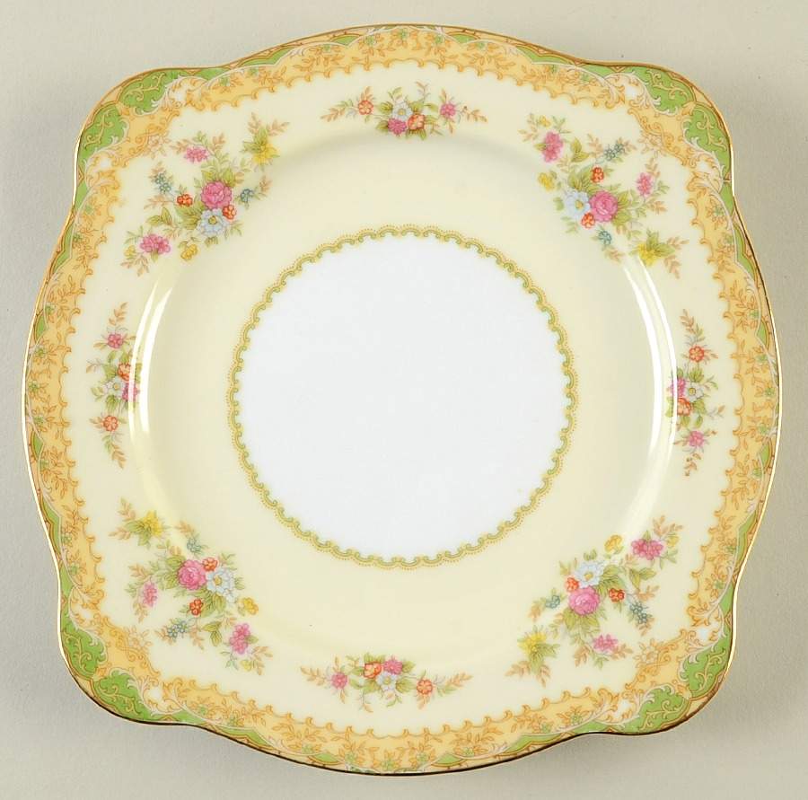 Breton Square Salad Plate by Noritake-1