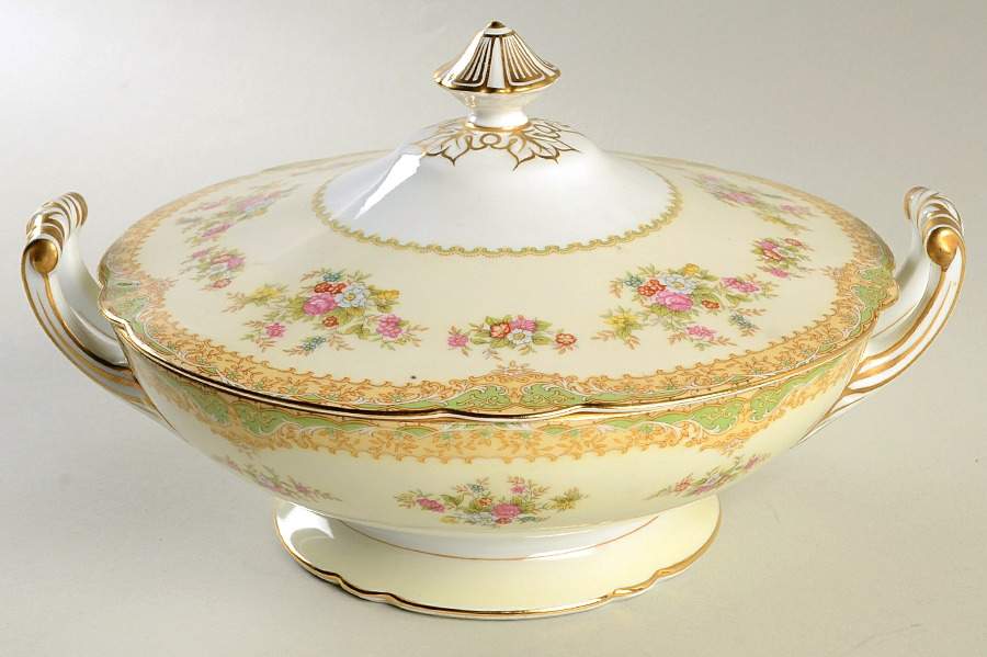 Breton Round Covered Vegetable by Noritake-1