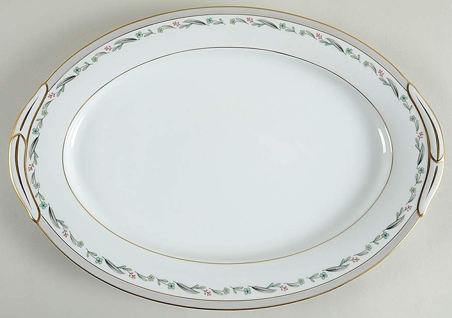 Brewster 16" Oval Serving Platter by Noritake-1