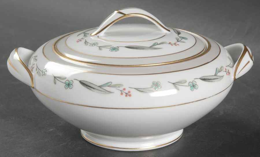 Brewster Sugar Bowl & Lid by Noritake-1
