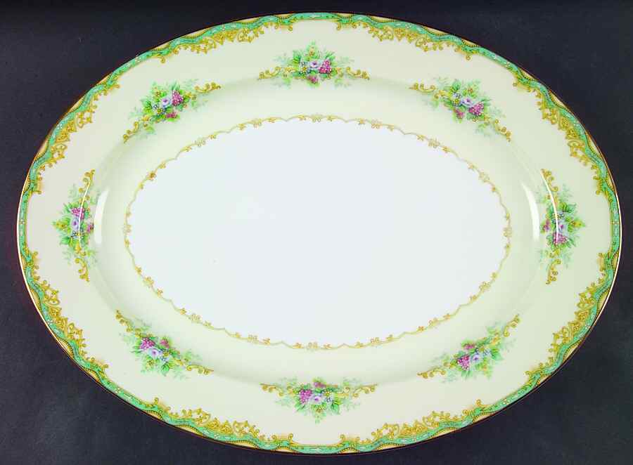 Brian 16" Oval Serving Platter by Noritake-1