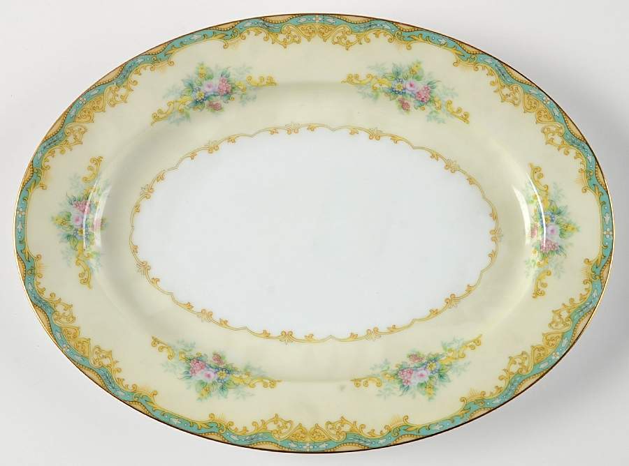 Brian 11" Oval Serving Platter by Noritake-1